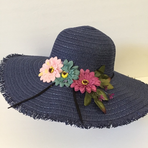 navy sun hat ladies